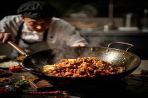 Sichuan food recipes cooking process