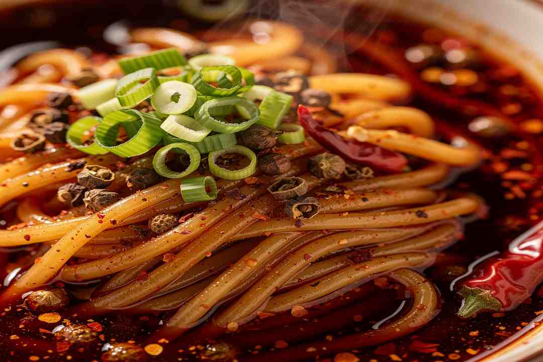 authentic Sichuan spicy noodles effectively
