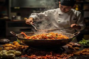 spicy Chinese food recipes cooking process