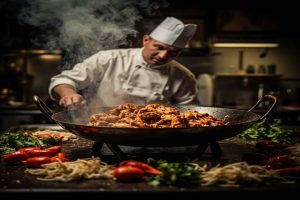 Kung Pao Chicken cooking process