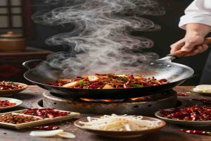 Sichuan cuisine festivals cooking process