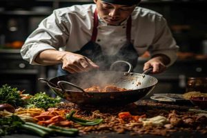 Sichuan food origin cooking process