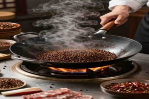 Sichuan peppercorn cooking process