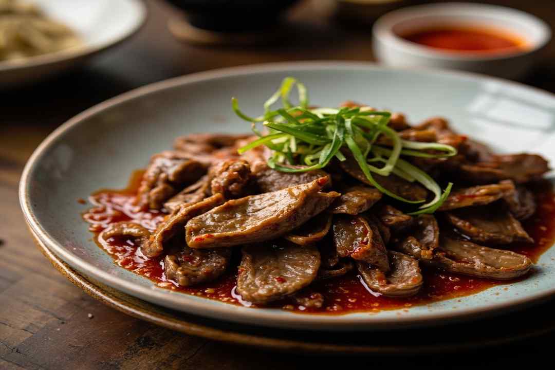 Braised Pork Intestines: Sichuan Cleaning and Cooking Guide 1 Cleaned pork intestines prepared for Sichuan braising