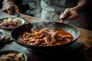 Braised Pork Intestines cooking process