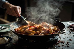 Rattan Pepper Chicken: Sichuan Recipe and Home Cooking Tips 12 Rattan Pepper Chicken cooking process