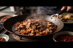 Sliced Beef And Offal In Chili Sauce 1 Sliced Beef and Offal in Chili Sauce cooking process