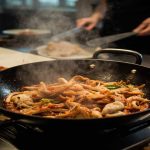 Spicy Stir-Fried Squid cooking process