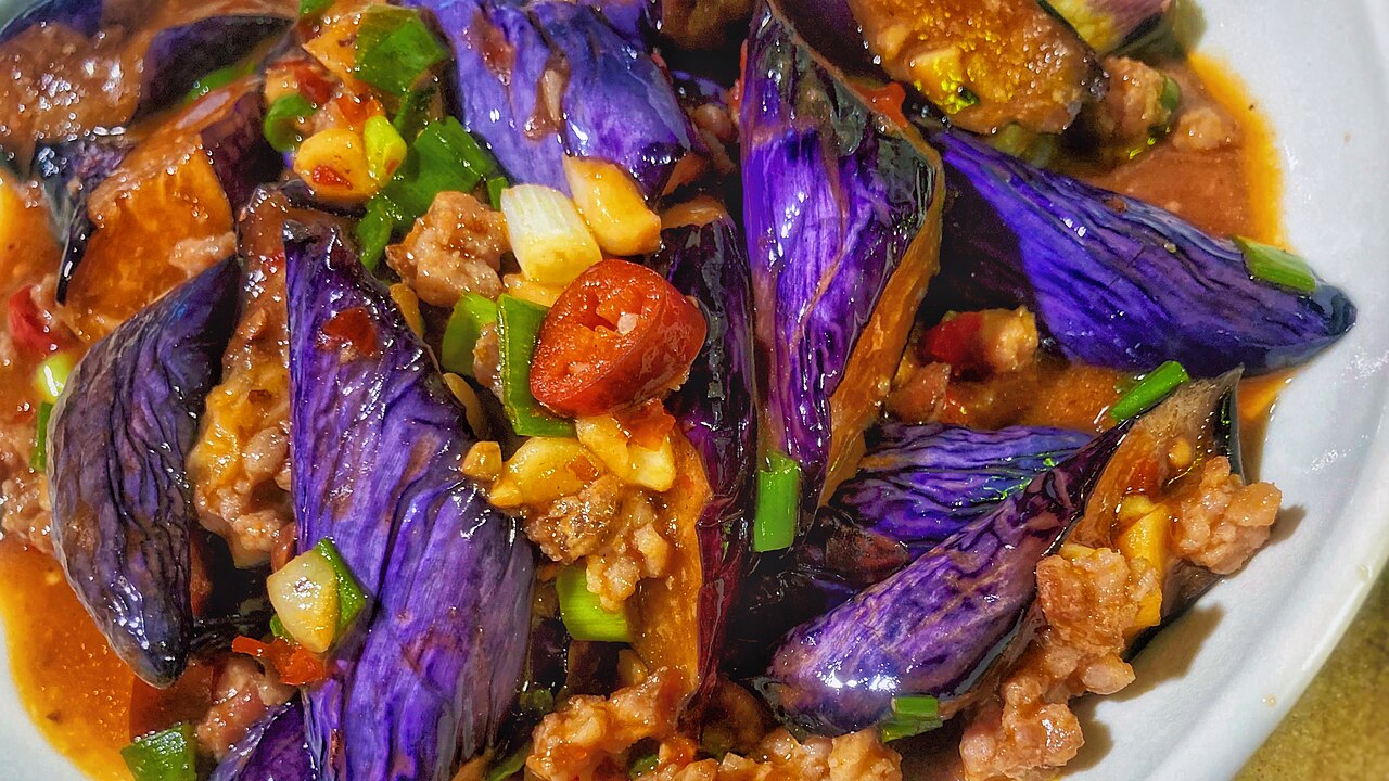 Sichuan Eggplant With Garlic Sauce Recipe: Texture, Sauce, and Timing Recipe 2 Chinese eggplant stir fry context for heat and sauce coating