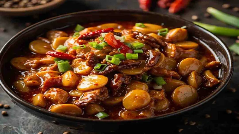 Spicy Clams: Sichuan Recipe and Home Cooking Tips 3 Clam meat and shells with chili sauce